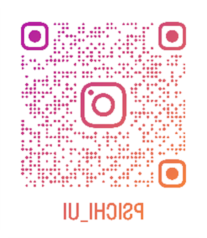 QR Code for joining U of I Psi Chi Instagram